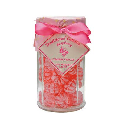 Old Fashioned Raspberry Candies - L'Ami Provençal (5.3oz / 150g)