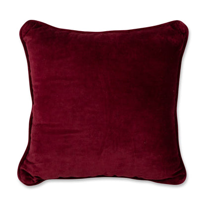 Pillow, 'Apres All Day' Needlepoint- Furbish Studio (10in sq)