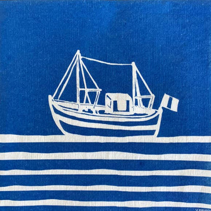 Dinner Napkin, Chalutier - Françoise Paviot