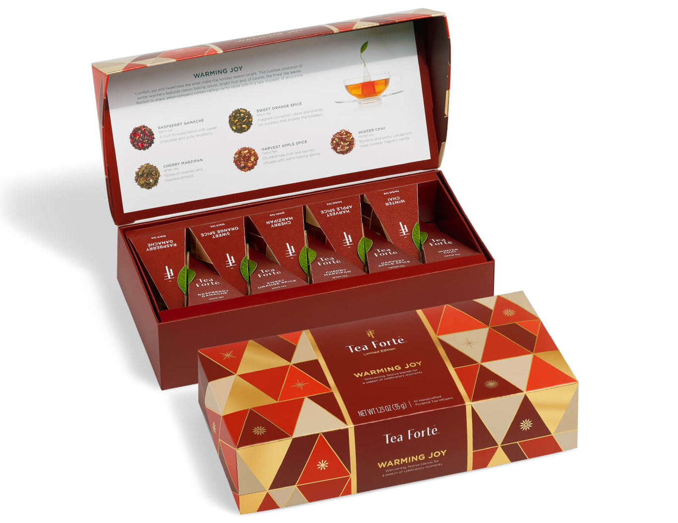 Warming Joy 2024 Petite Presentation Box - Tea Forte (1.3oz / 38g)