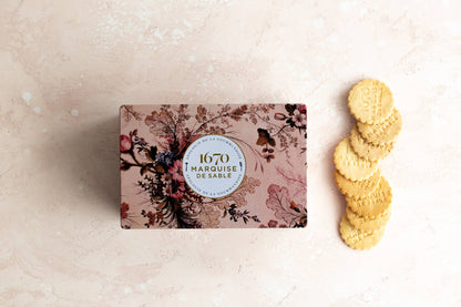 Shortbread Cookie Tin, 'Songe dans un Sous Bois' - La Sablésienne (10.6oz / 300g)