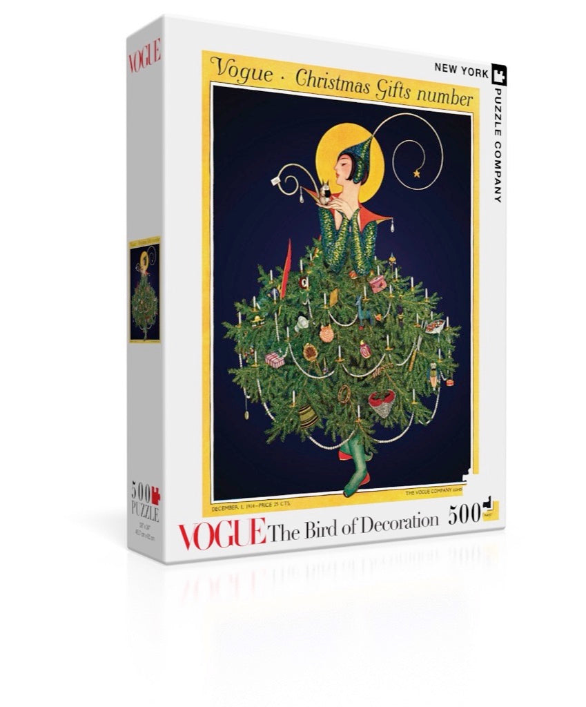 Jigsaw Puzzle, The Bird of Decoration (Vogue) - New York Puzzle Company (500 pieces)