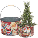 Retro Bucket, Santa