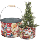 Retro Bucket, Santa