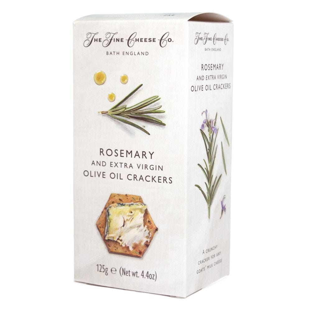 Rosemary Crackers - The Fine Cheese Co. (4.4oz / 125g)